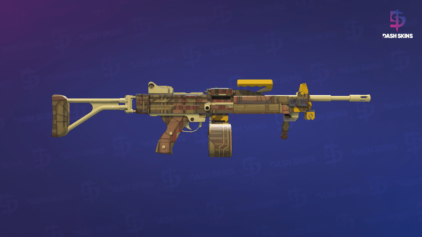 Negev | Bulkhead (Factory New) - Backside Screenshot