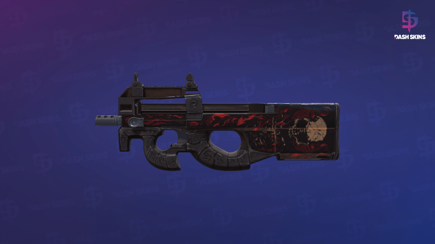 P90 | Shallow Grave (Field-Tested) - Frontside Screenshot
