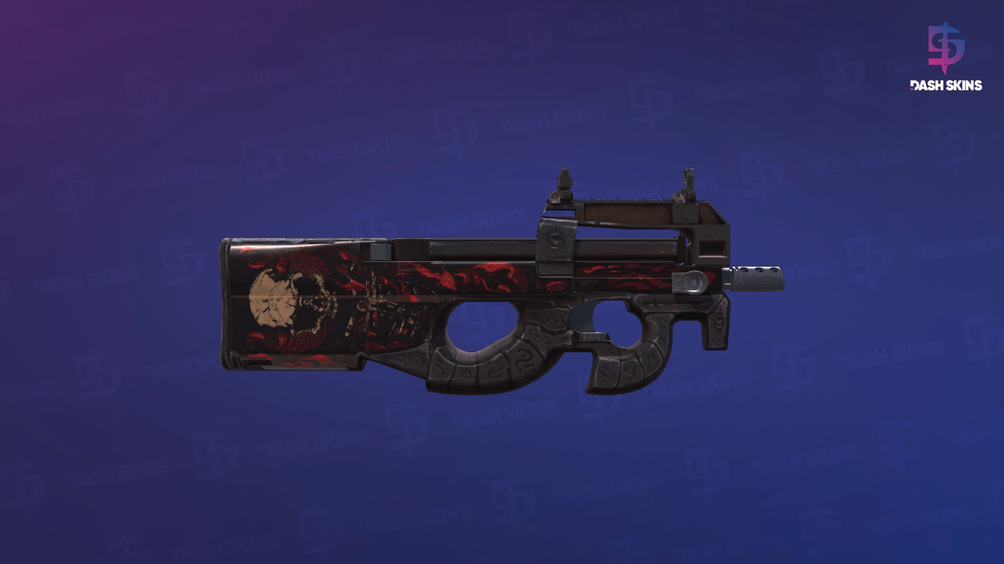 P90 | Shallow Grave (Field-Tested) - Backside Screenshot