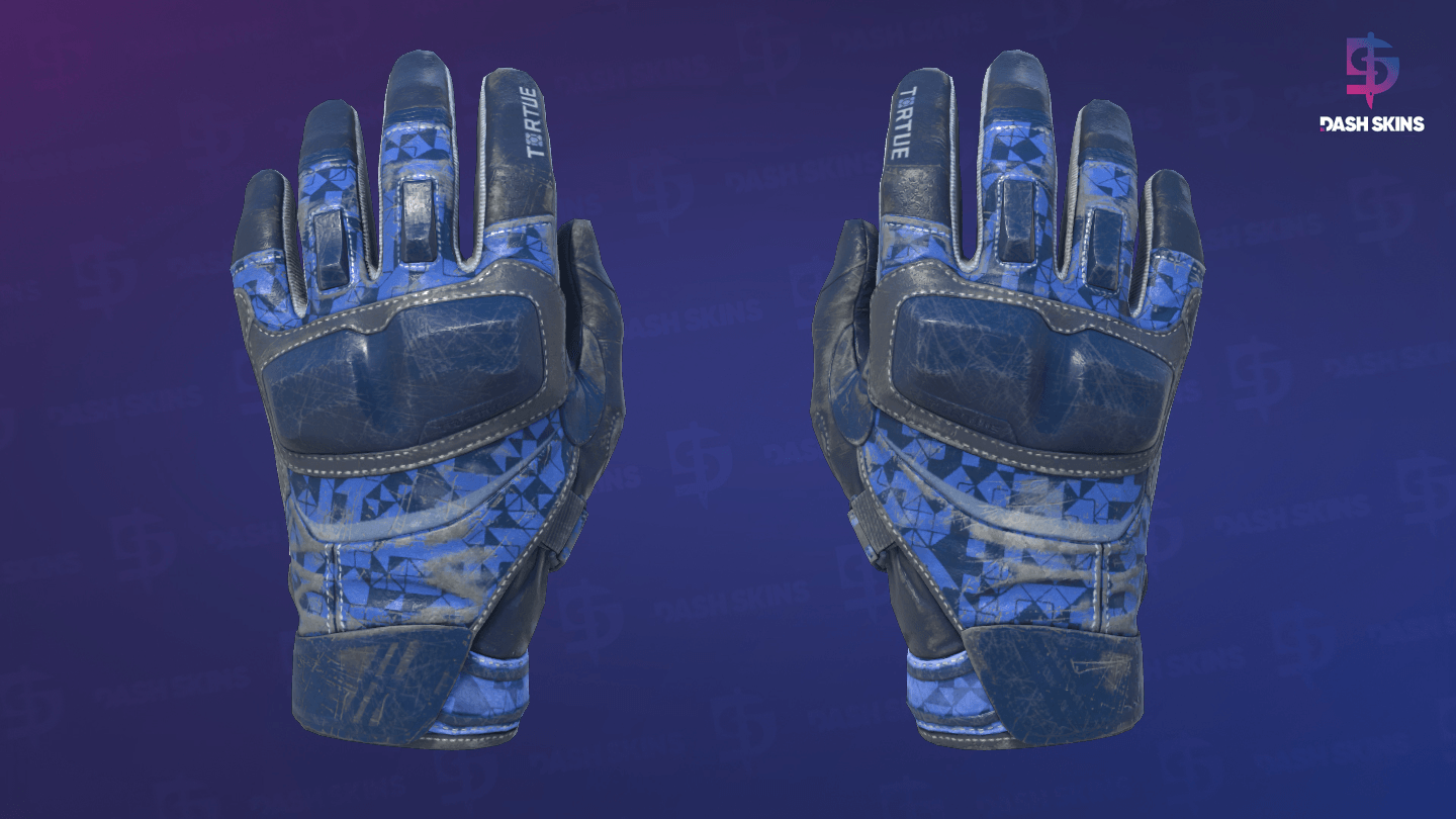 ★ Moto Gloves | Polygon (Well-Worn) - Frontside Screenshot