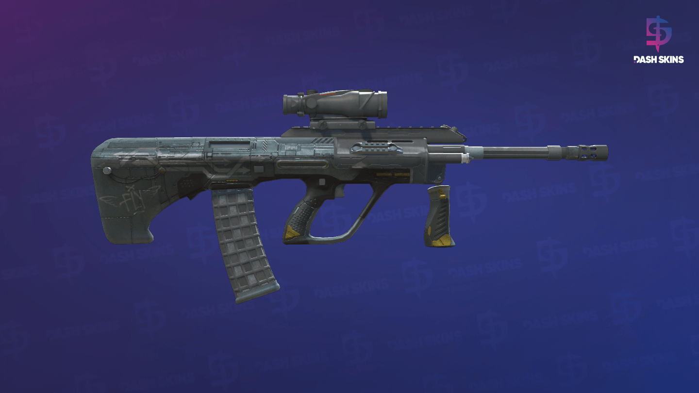 StatTrak™ AUG | Tom Cat (Battle-Scarred) - Backside Screenshot