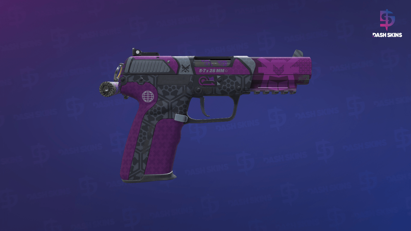 Five-SeveN | Violent Daimyo (Minimal Wear) - Backside Screenshot