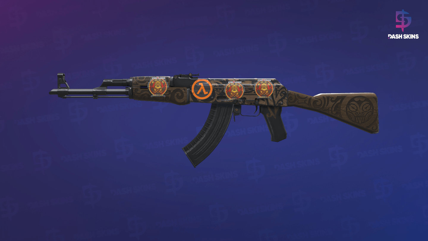 AK-47 | Uncharted (Minimal Wear) - Frontside Screenshot