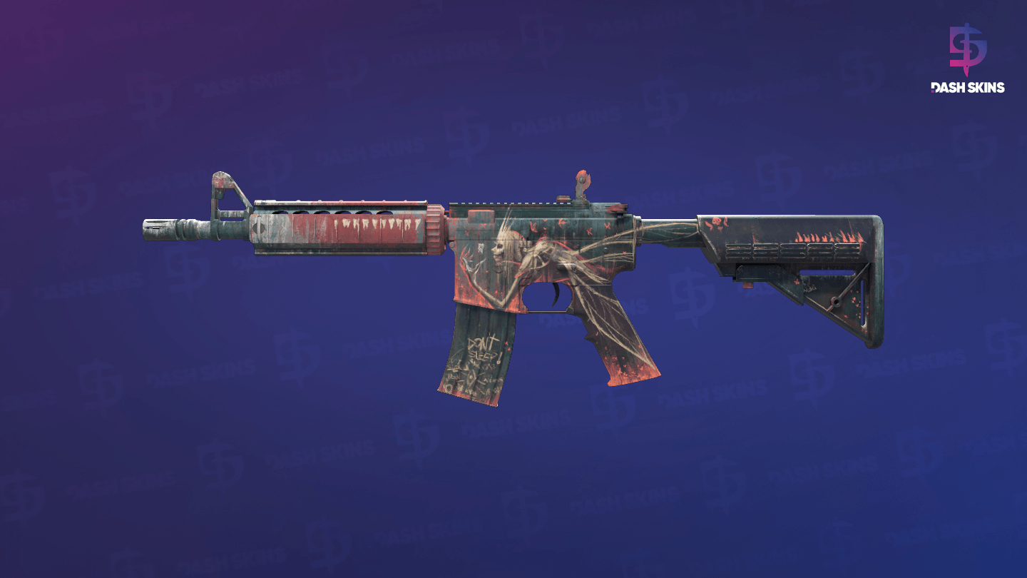 M4A4 | Fada dos Dentes - Frontside Screenshot