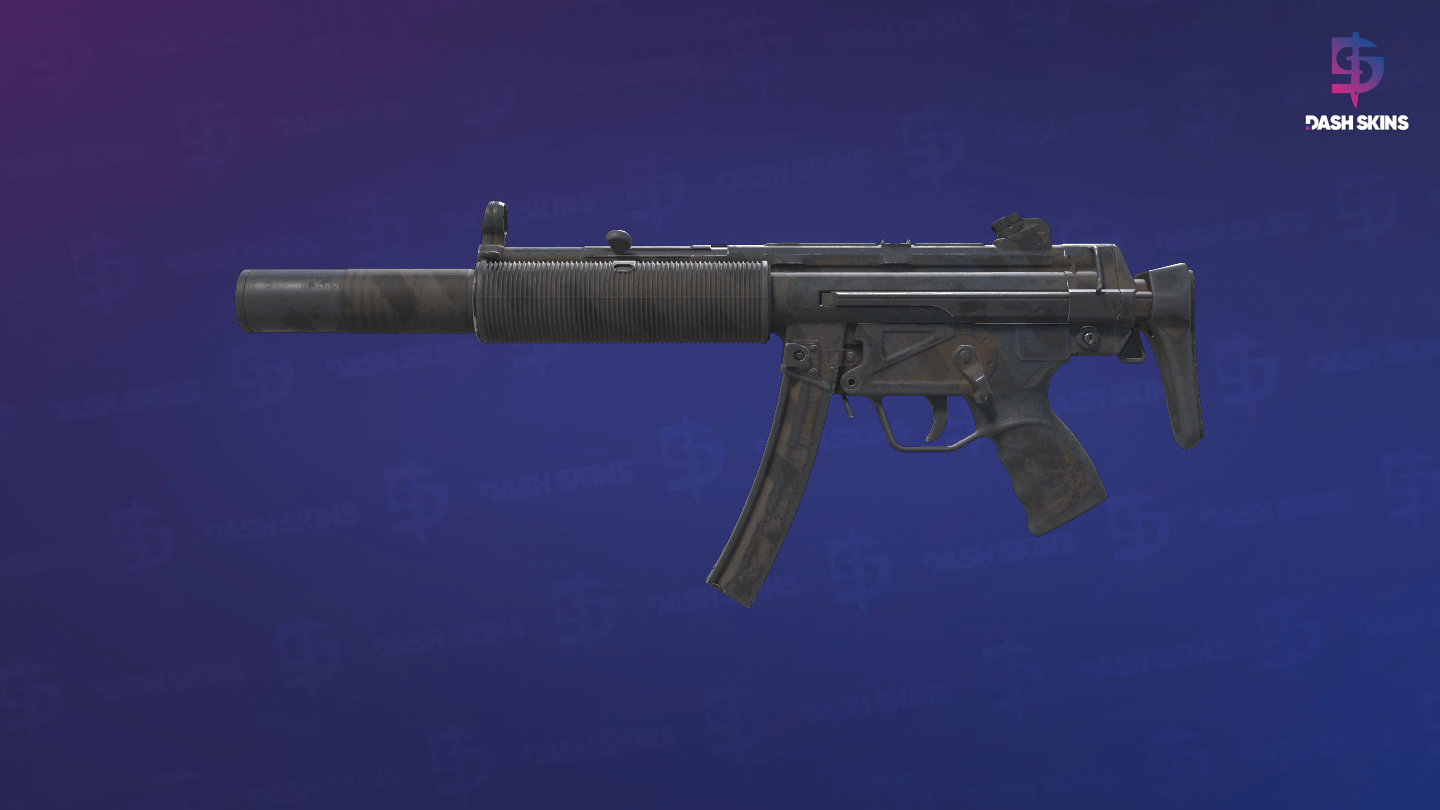 MP5-SD | Dirt Drop (Well-Worn) - Frontside Screenshot