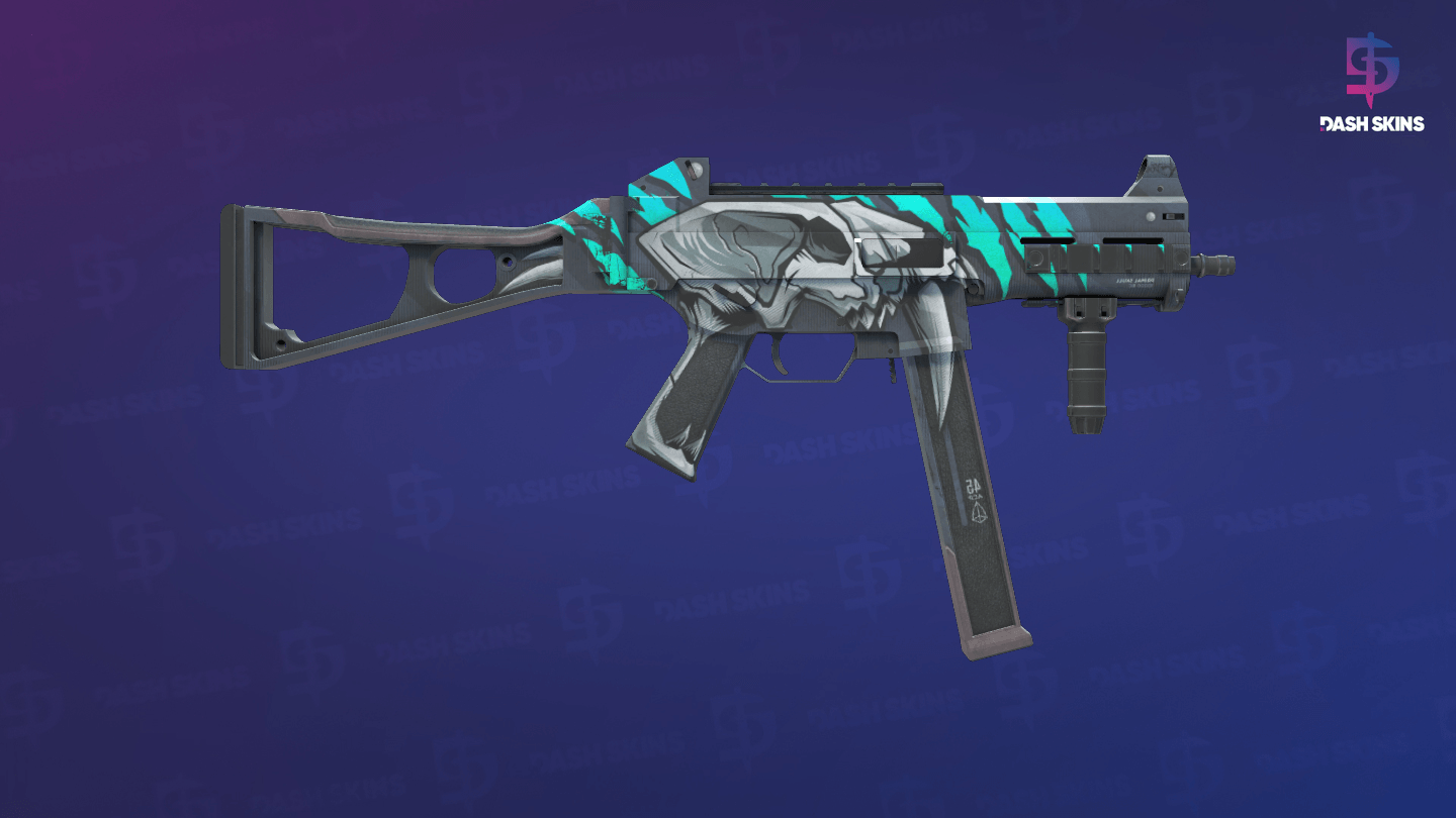 UMP-45 | Primal Saber (Field-Tested) - Backside Screenshot