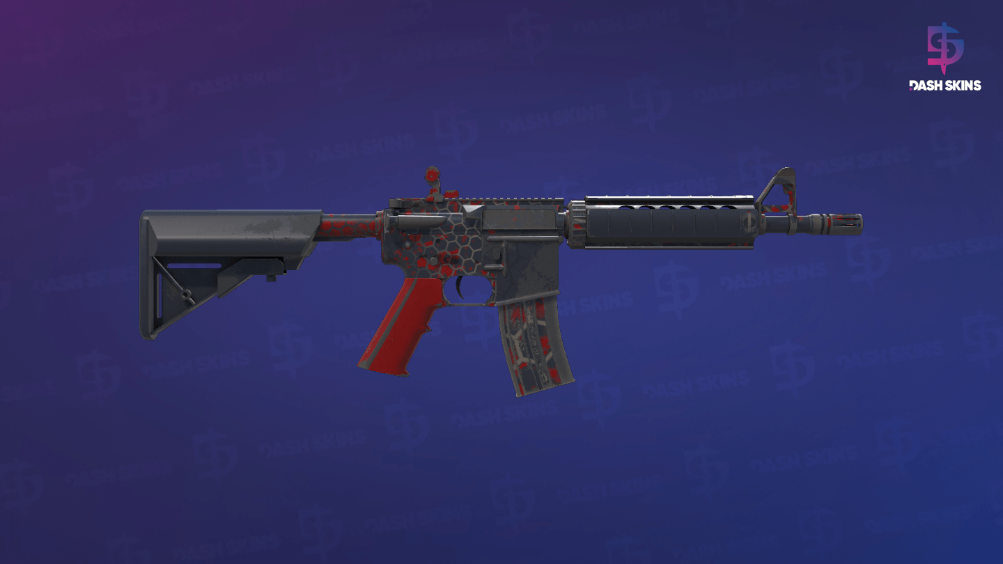 M4A4 | Converter (Minimal Wear) - Backside Screenshot
