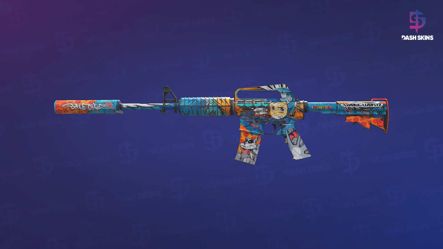 M4A1-S | Player Two (Well-Worn) - Frontside Screenshot