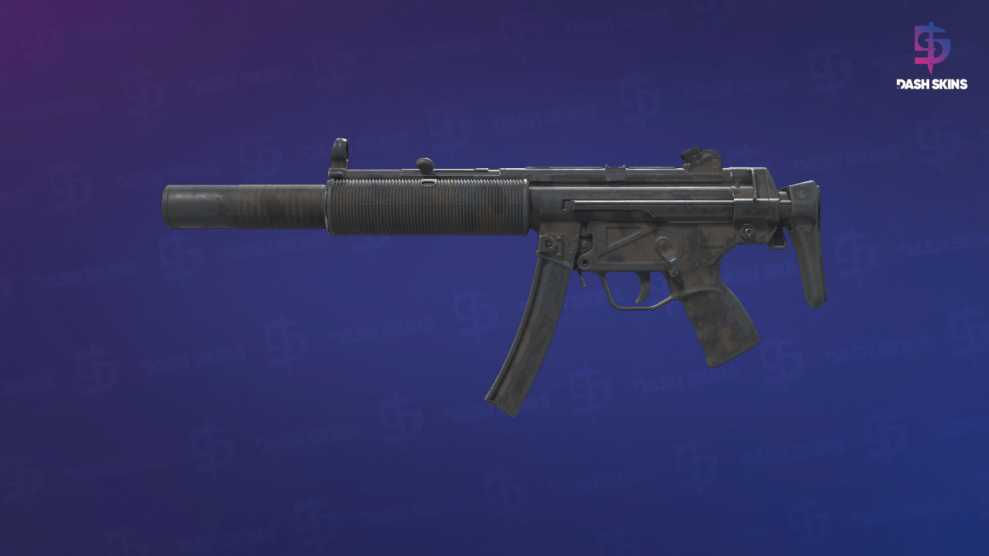 MP5-SD | Dirt Drop (Battle-Scarred) - Frontside Screenshot