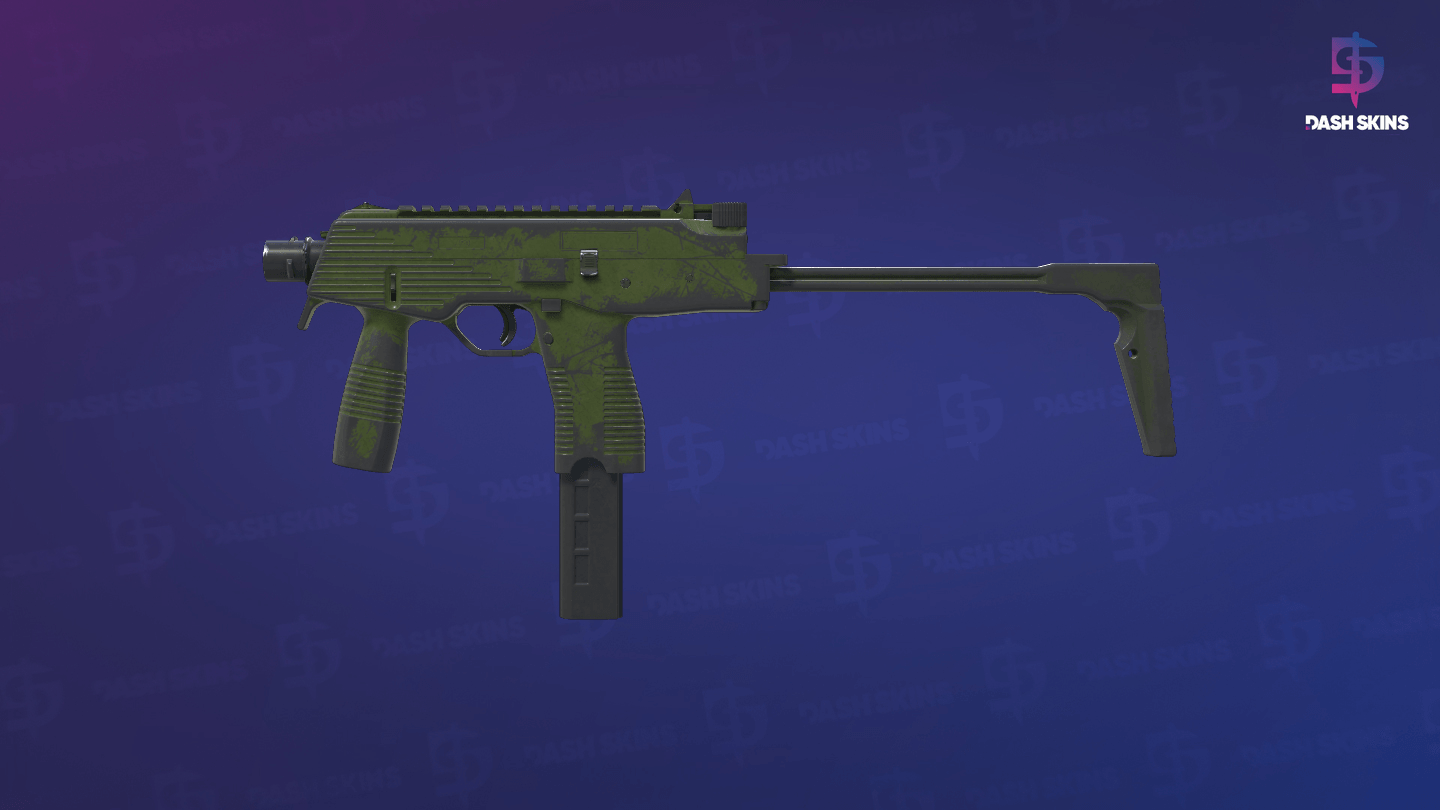 MP9 | Pine (Battle-Scarred) - Frontside Screenshot