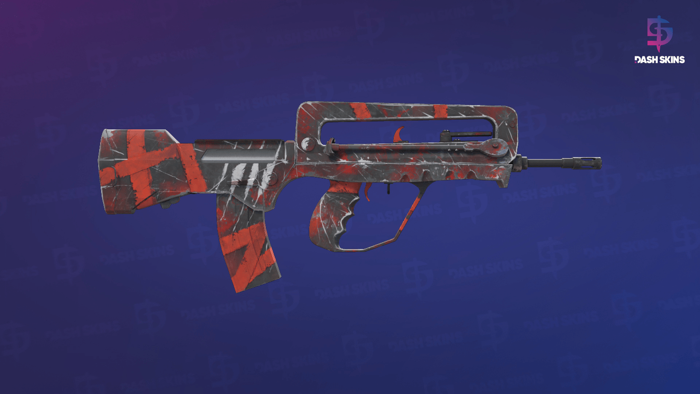 StatTrak™ FAMAS | Survivor Z (Factory New) - Backside Screenshot