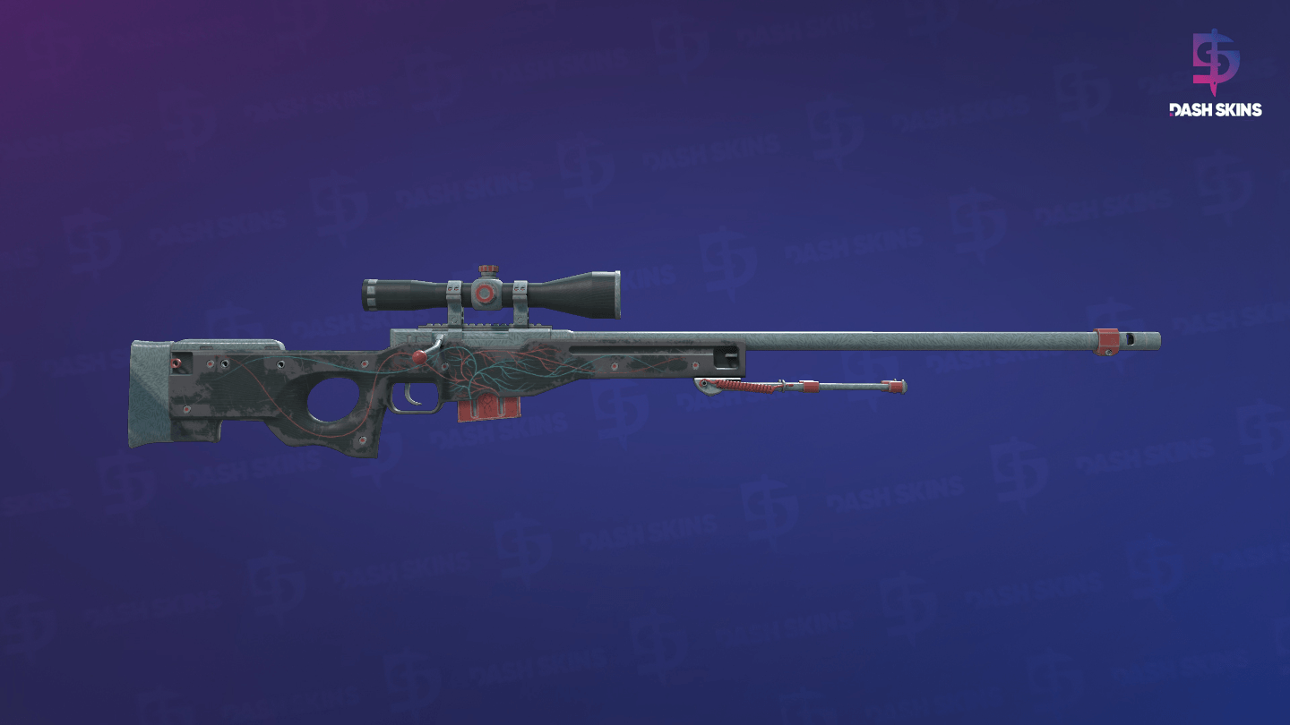 StatTrak™ AWP | Capillary (Battle-Scarred) - Backside Screenshot
