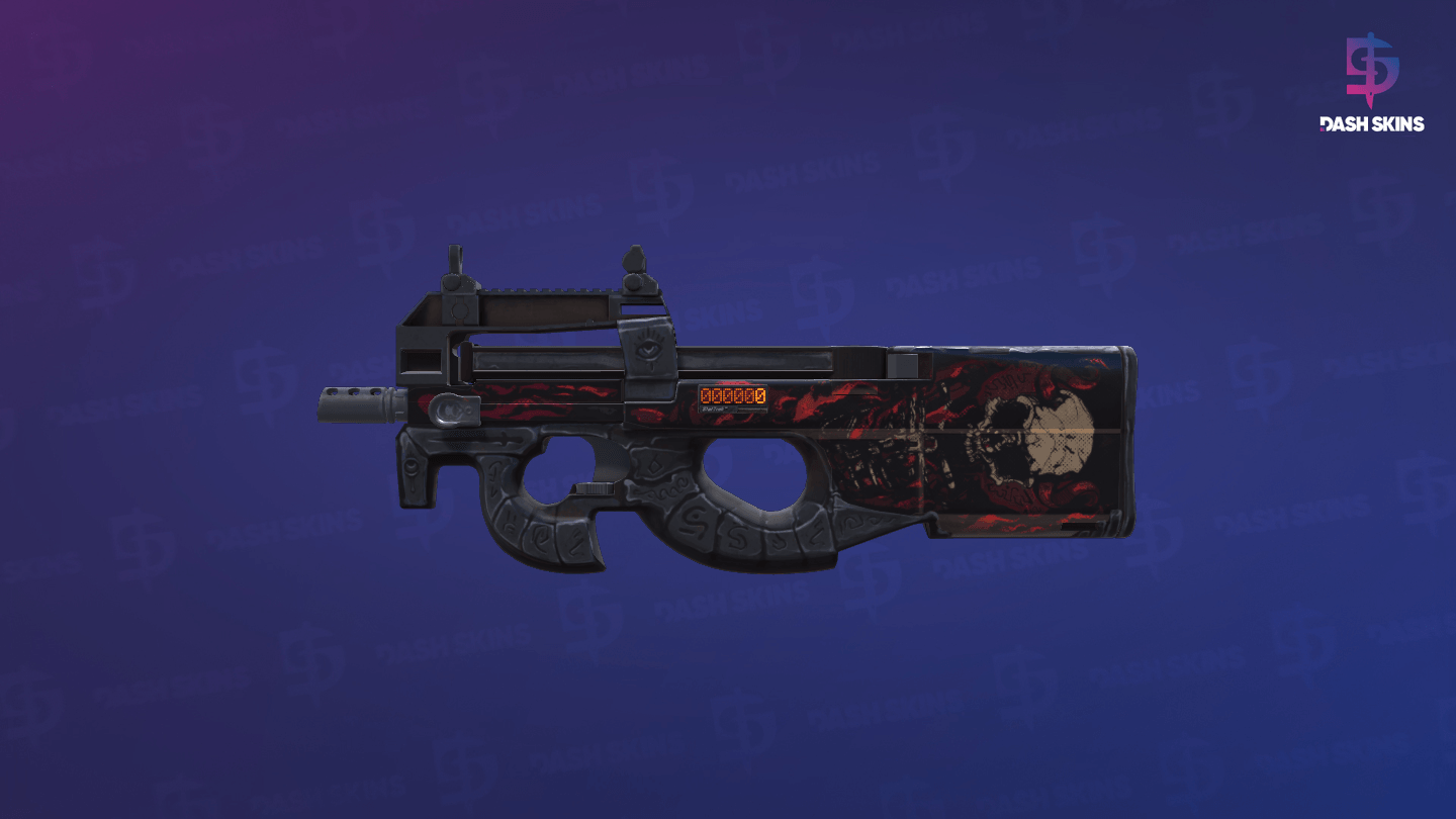 StatTrak™ P90 | Shallow Grave (Factory New) - Frontside Screenshot