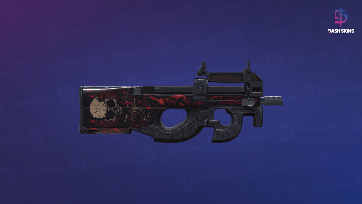 StatTrak™ P90 | Shallow Grave (Factory New) - Backside Screenshot