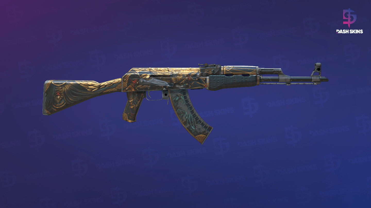 StatTrak™ AK-47 | Legion of Anubis (Well-Worn) - Backside Screenshot