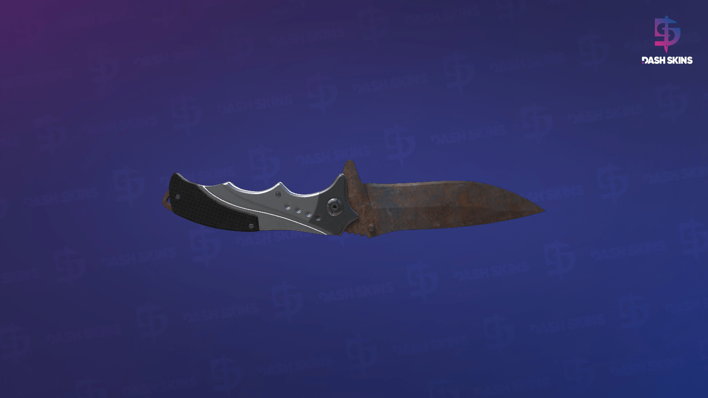 ★ Nomad Knife | Rust Coat (Battle-Scarred) - Backside Screenshot