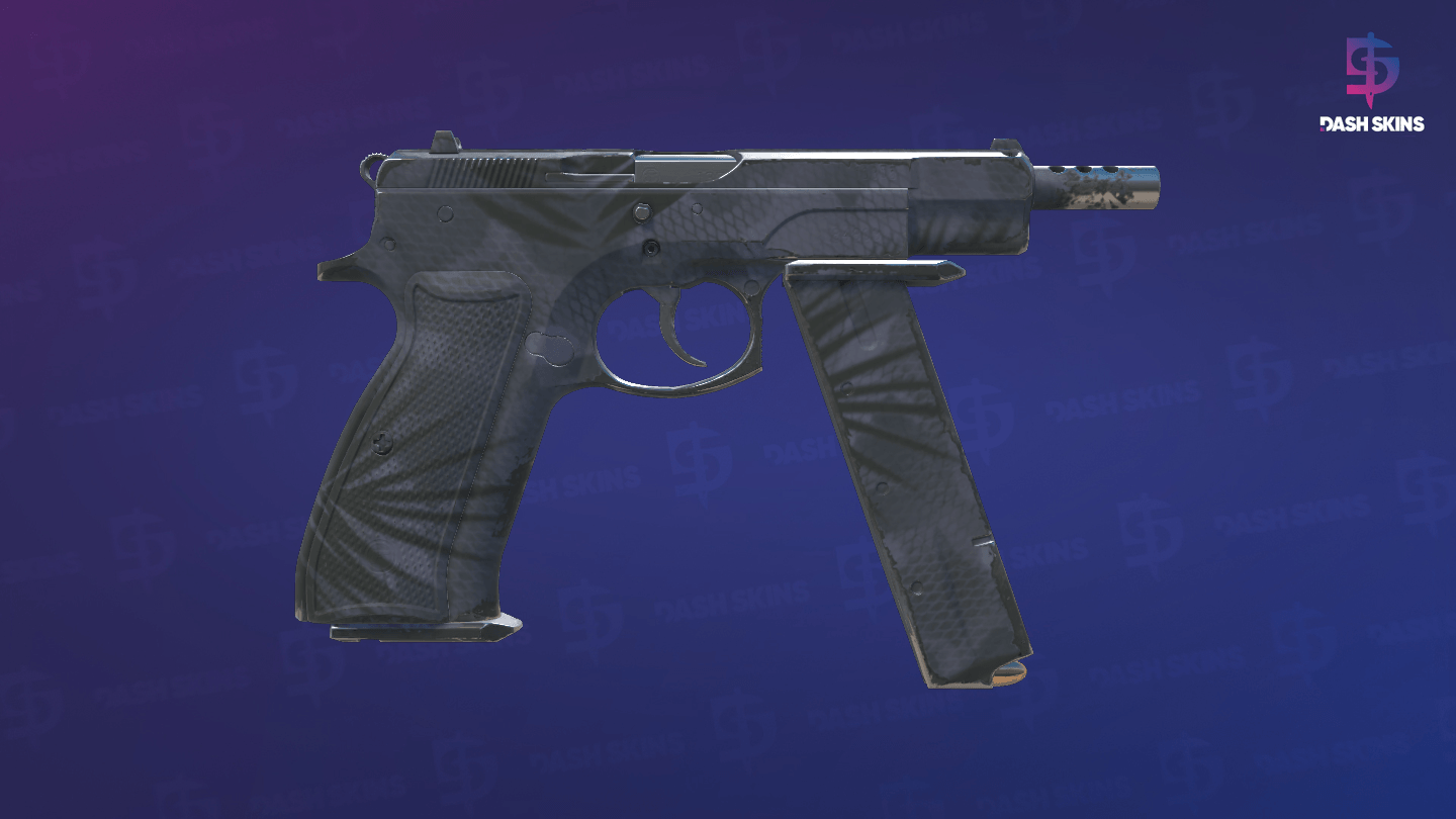 CZ75-Auto | Midnight Palm (Minimal Wear) - Backside Screenshot