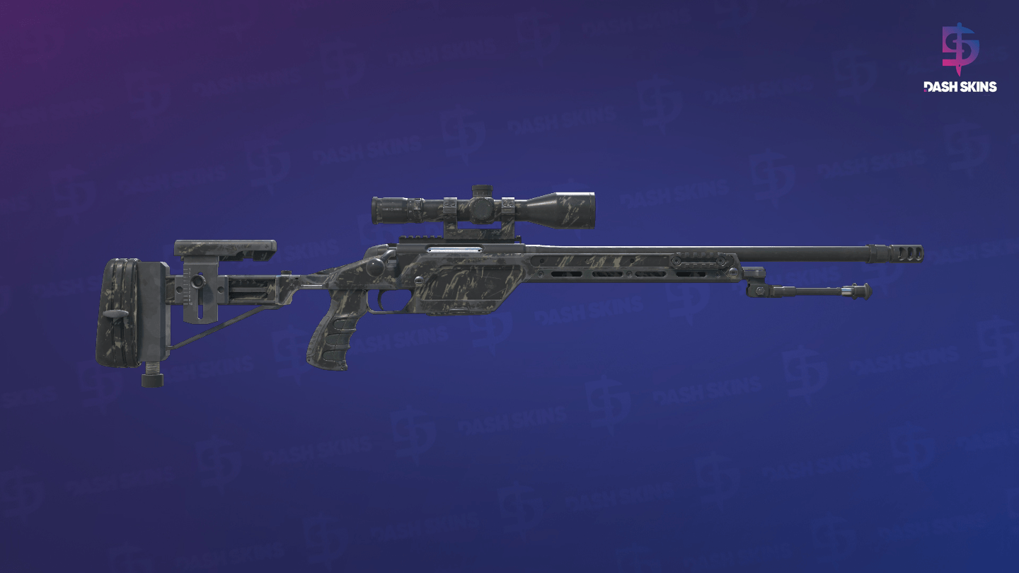 SSG 08 | Tiger Tear (Well-Worn) - Backside Screenshot