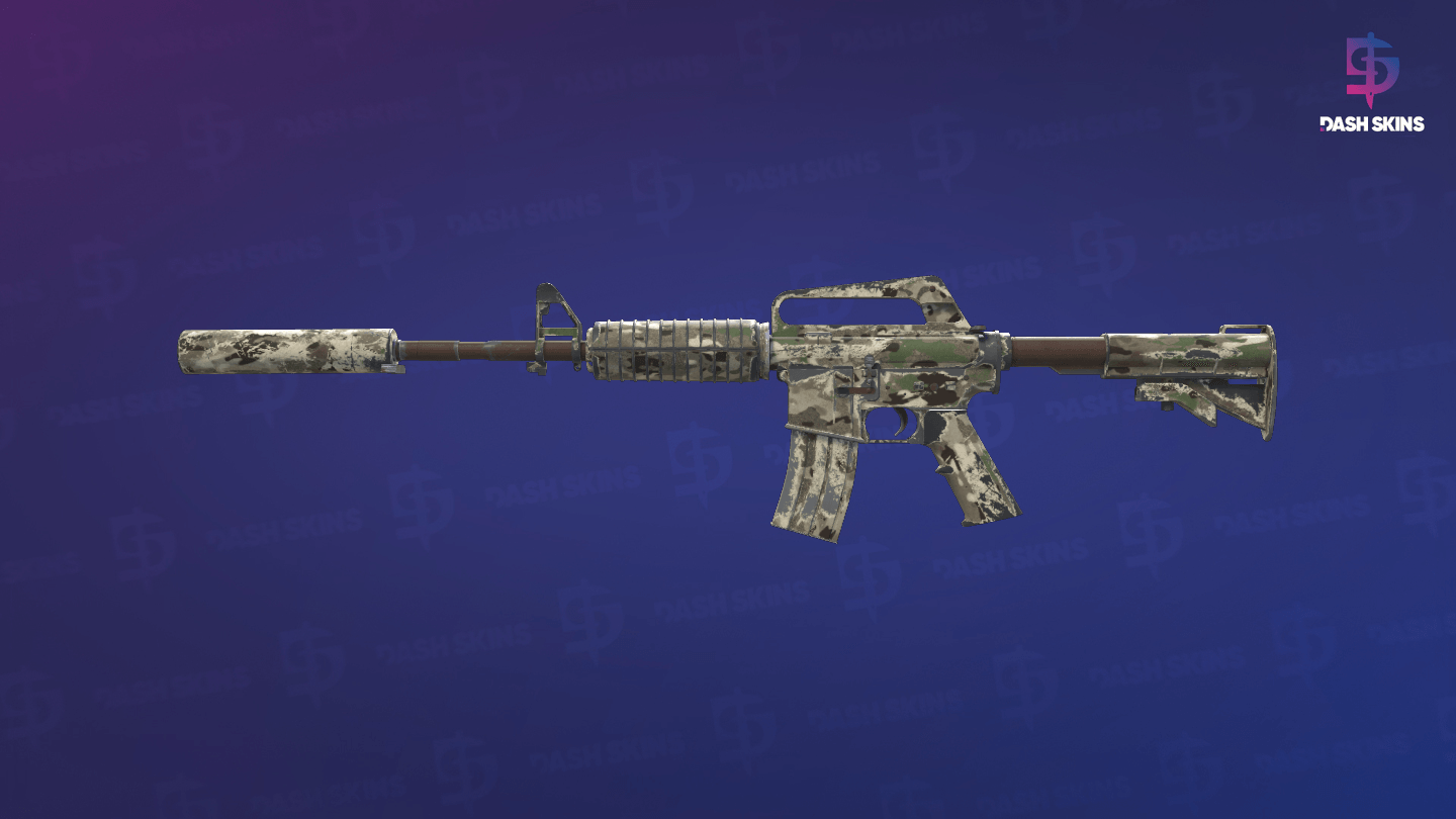 M4A1-S | VariCamo (Battle-Scarred) - Frontside Screenshot