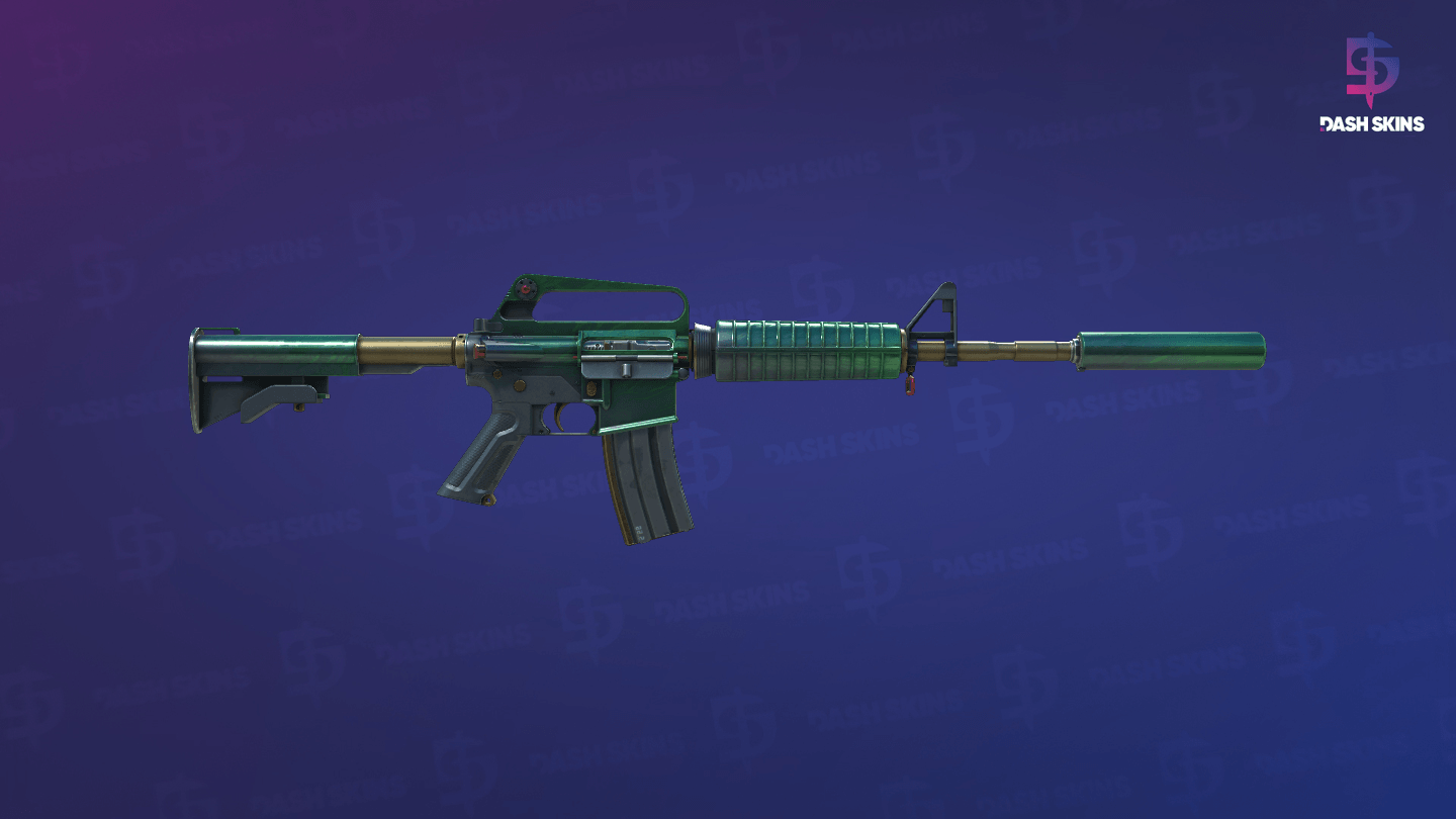 StatTrak™ M4A1-S | Electrum (Field-Tested) - Backside Screenshot