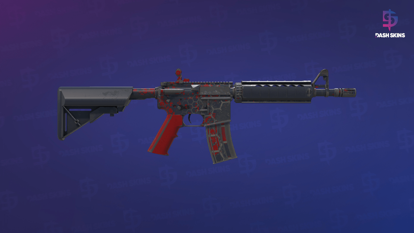 M4A4 | Converter (Minimal Wear) - Backside Screenshot
