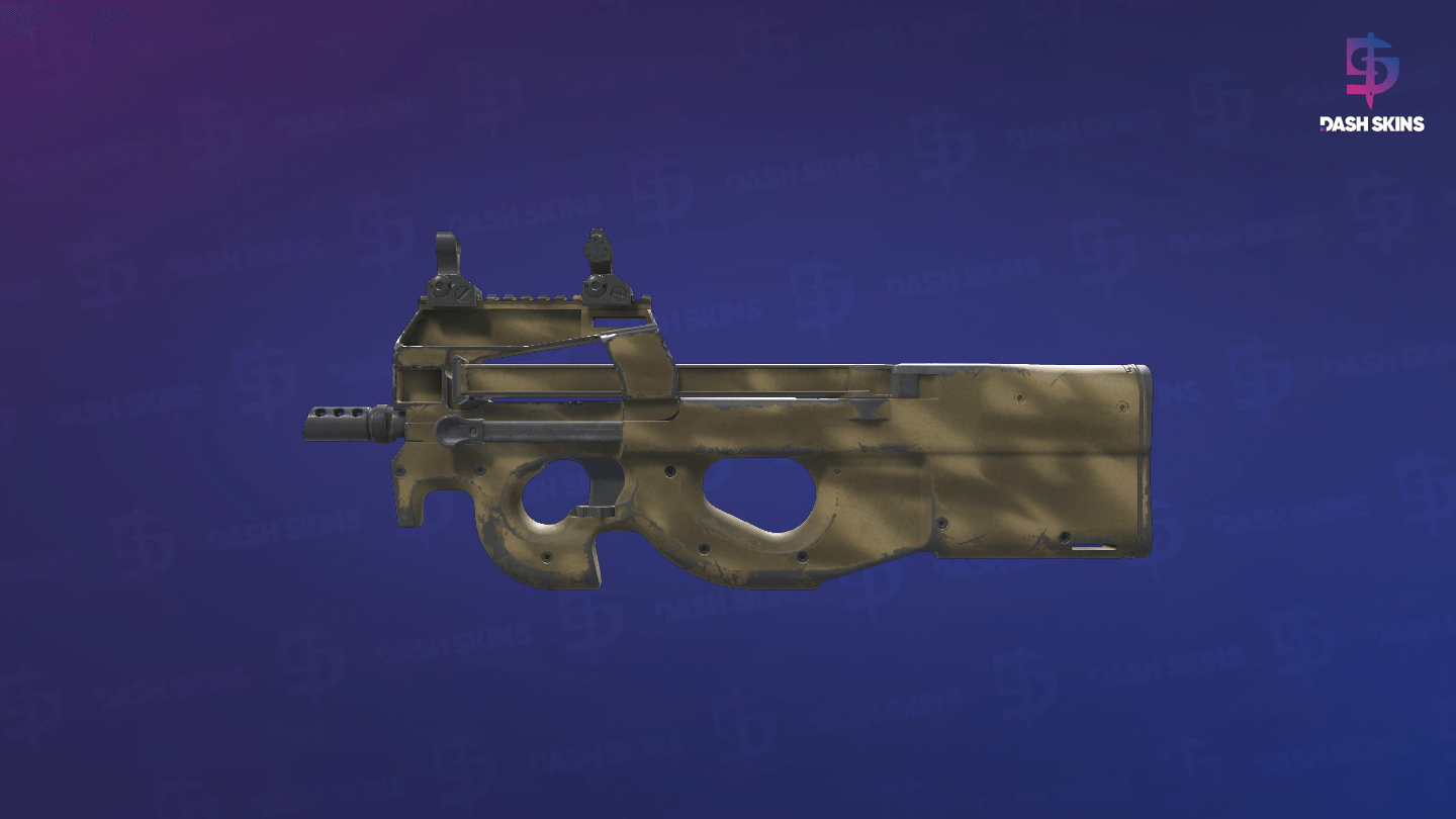 P90 | Sand Spray (Field-Tested) - Frontside Screenshot