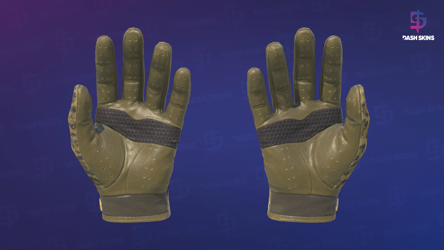 ★ Driver Gloves | Queen Jaguar (Minimal Wear) - Backside Screenshot