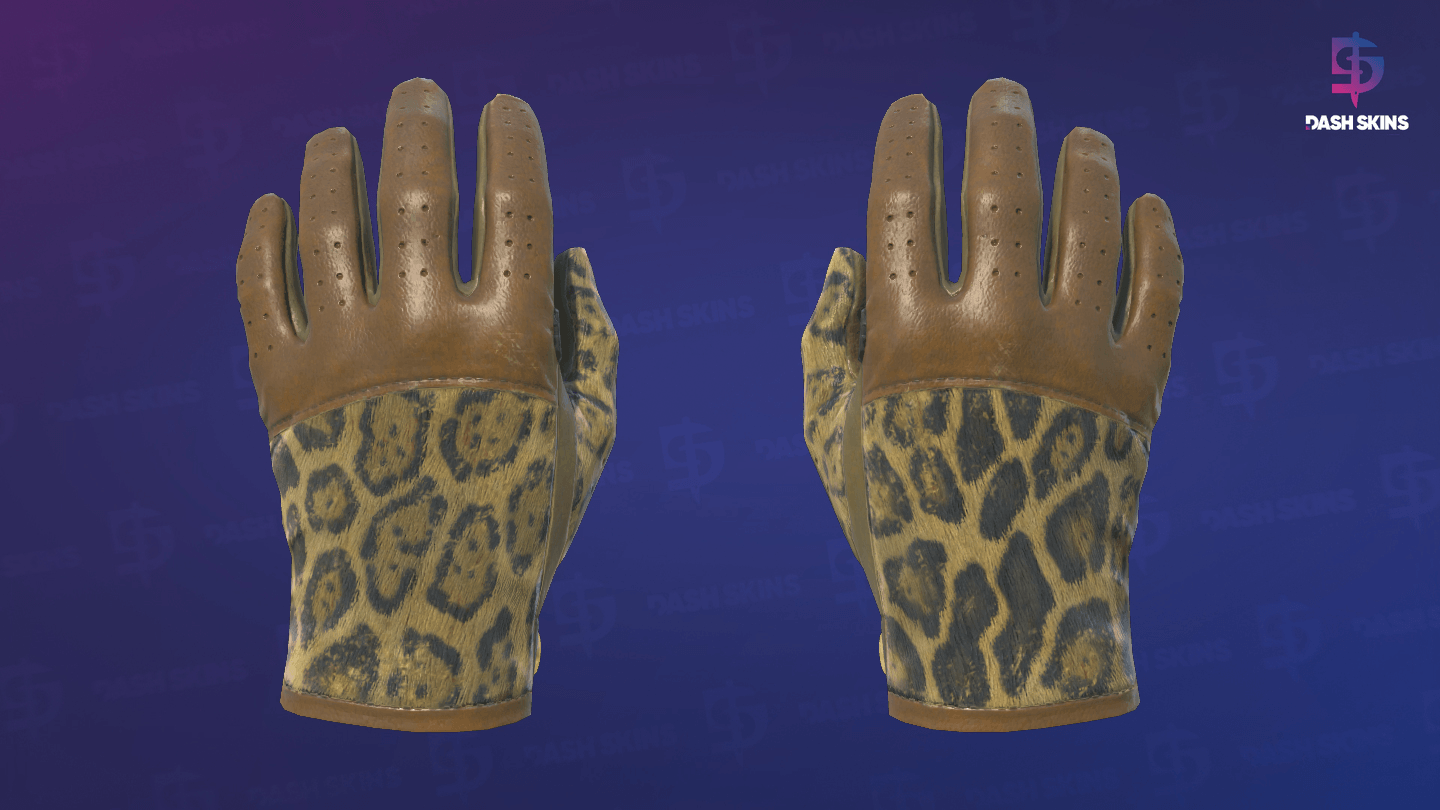 ★ Driver Gloves | Queen Jaguar (Minimal Wear) - Frontside Screenshot