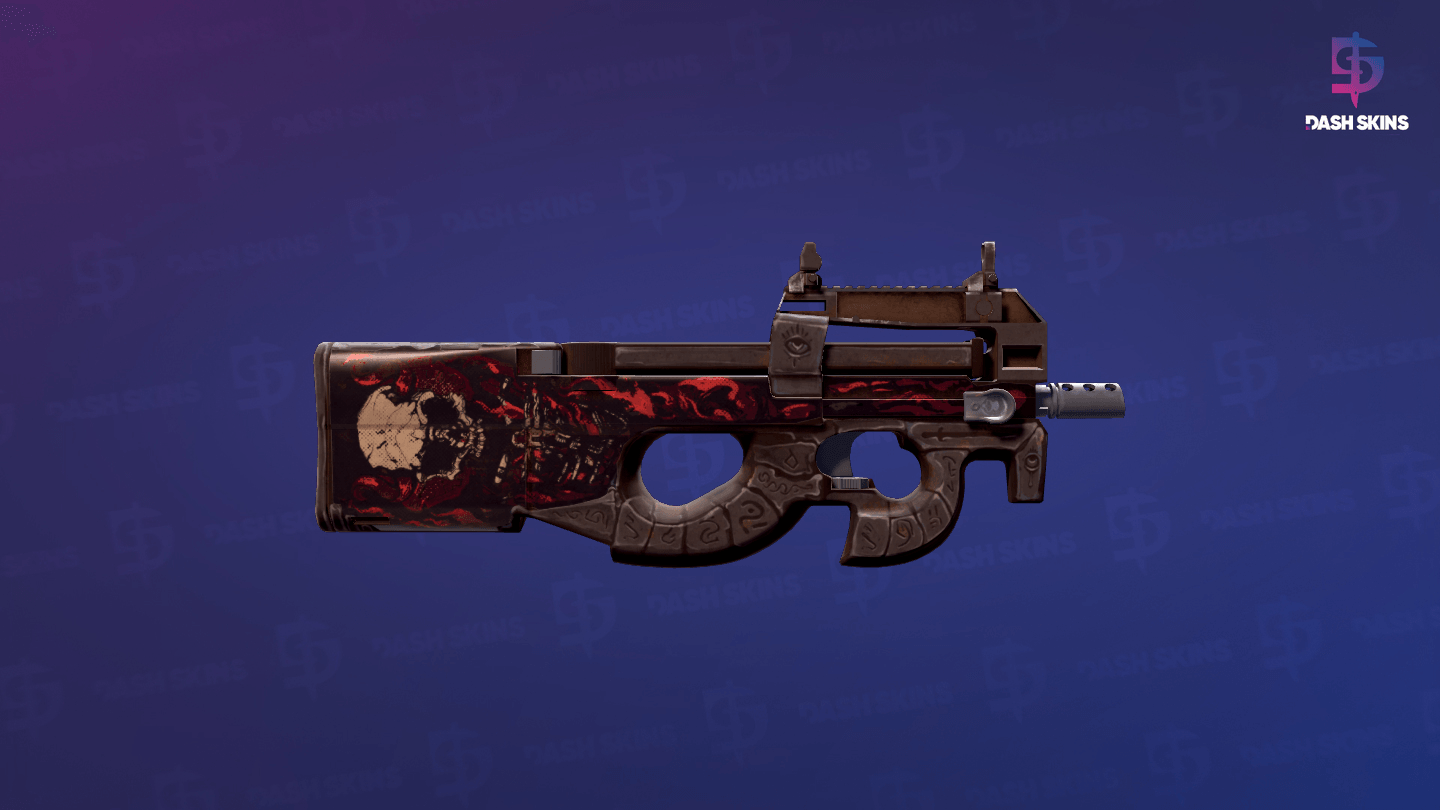 StatTrak™ P90 | Shallow Grave (Field-Tested) - Backside Screenshot