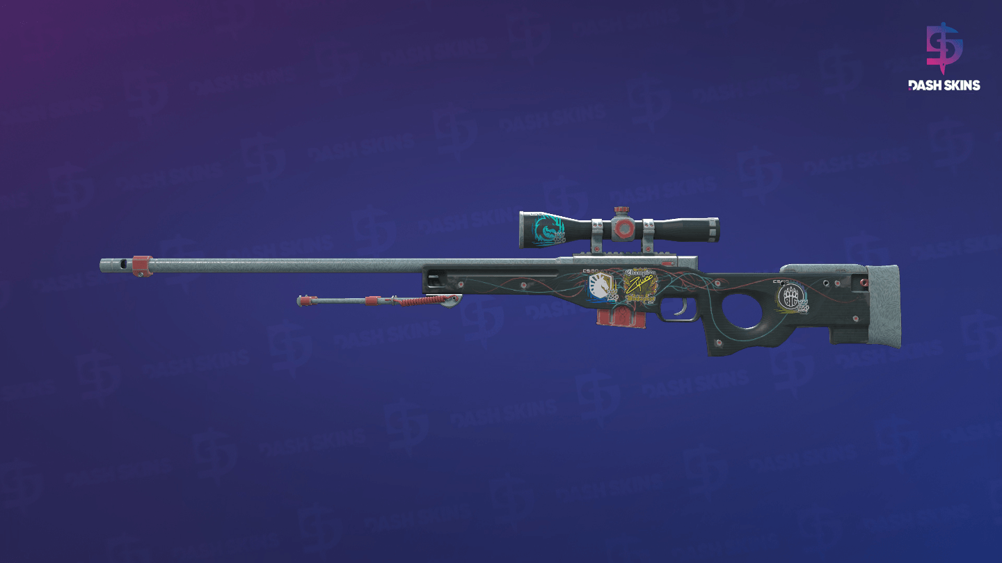 AWP | Capillary (Minimal Wear) - Frontside Screenshot