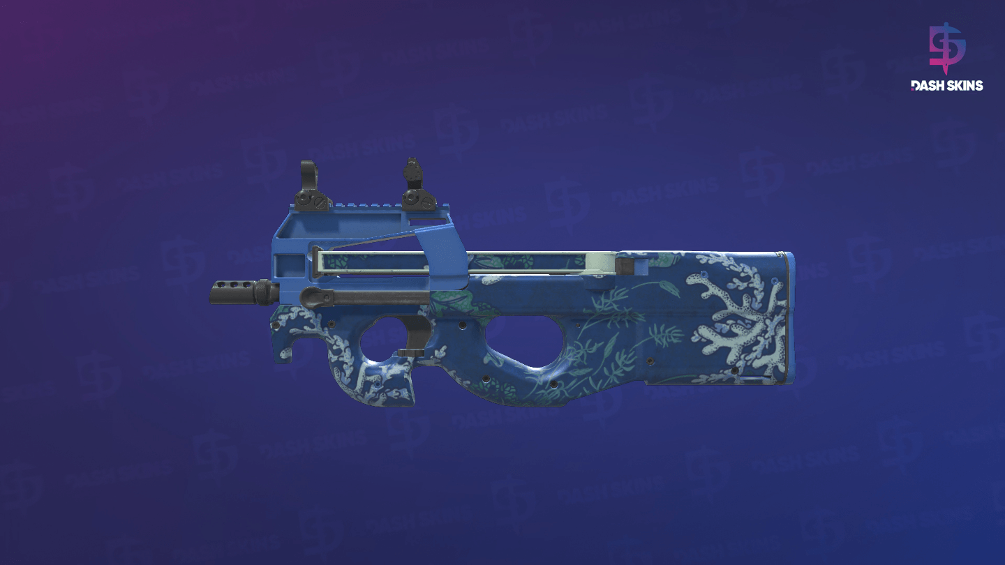 P90 | Reef Grief (Factory New) - Frontside Screenshot