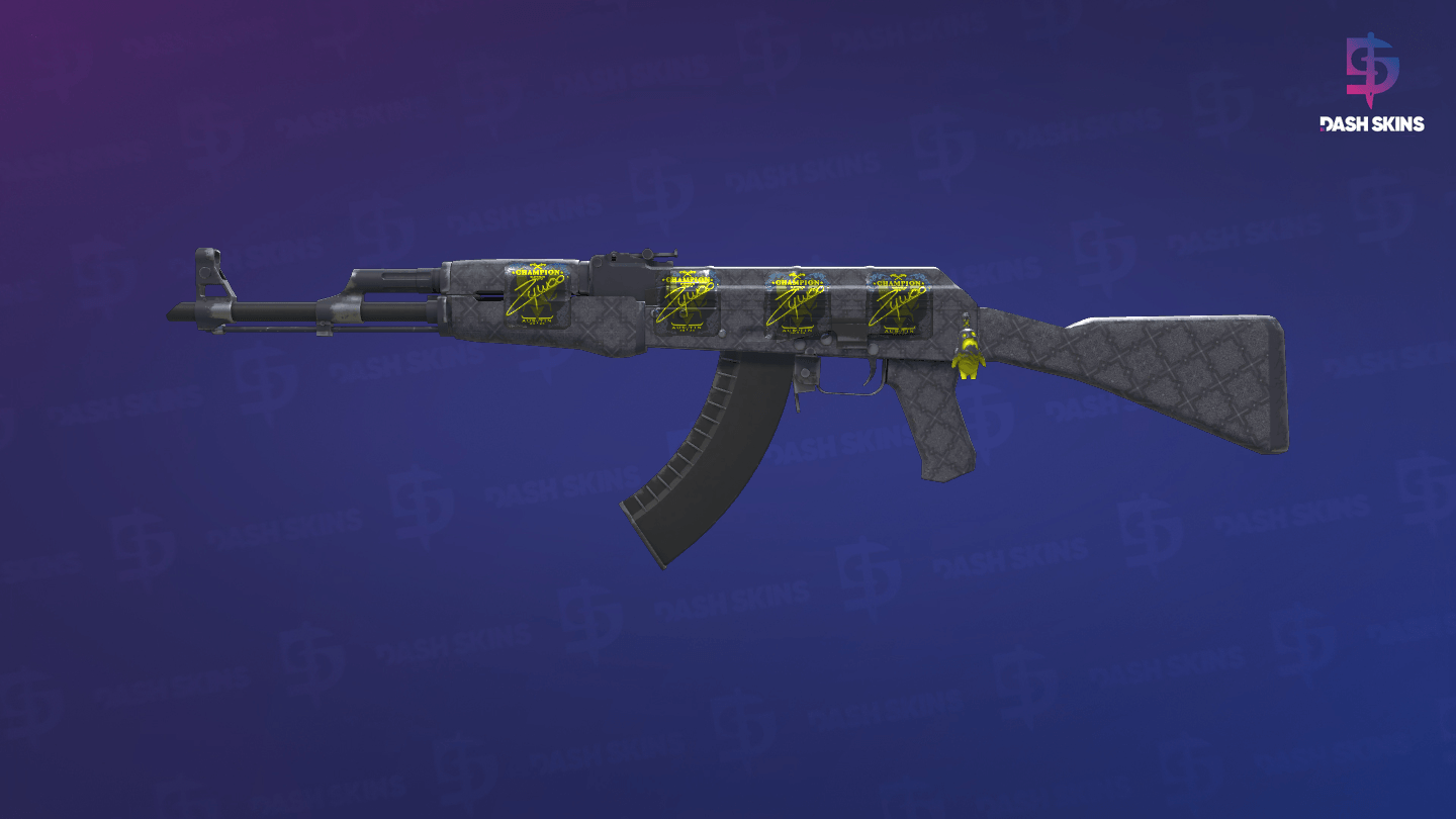 AK-47 | Baroque Purple (Field-Tested) - Frontside Screenshot