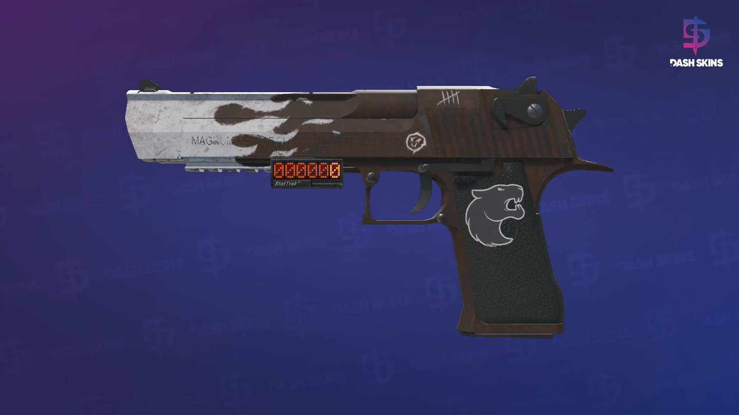 StatTrak™ Desert Eagle | Oxide Blaze (Minimal Wear) - Frontside Screenshot