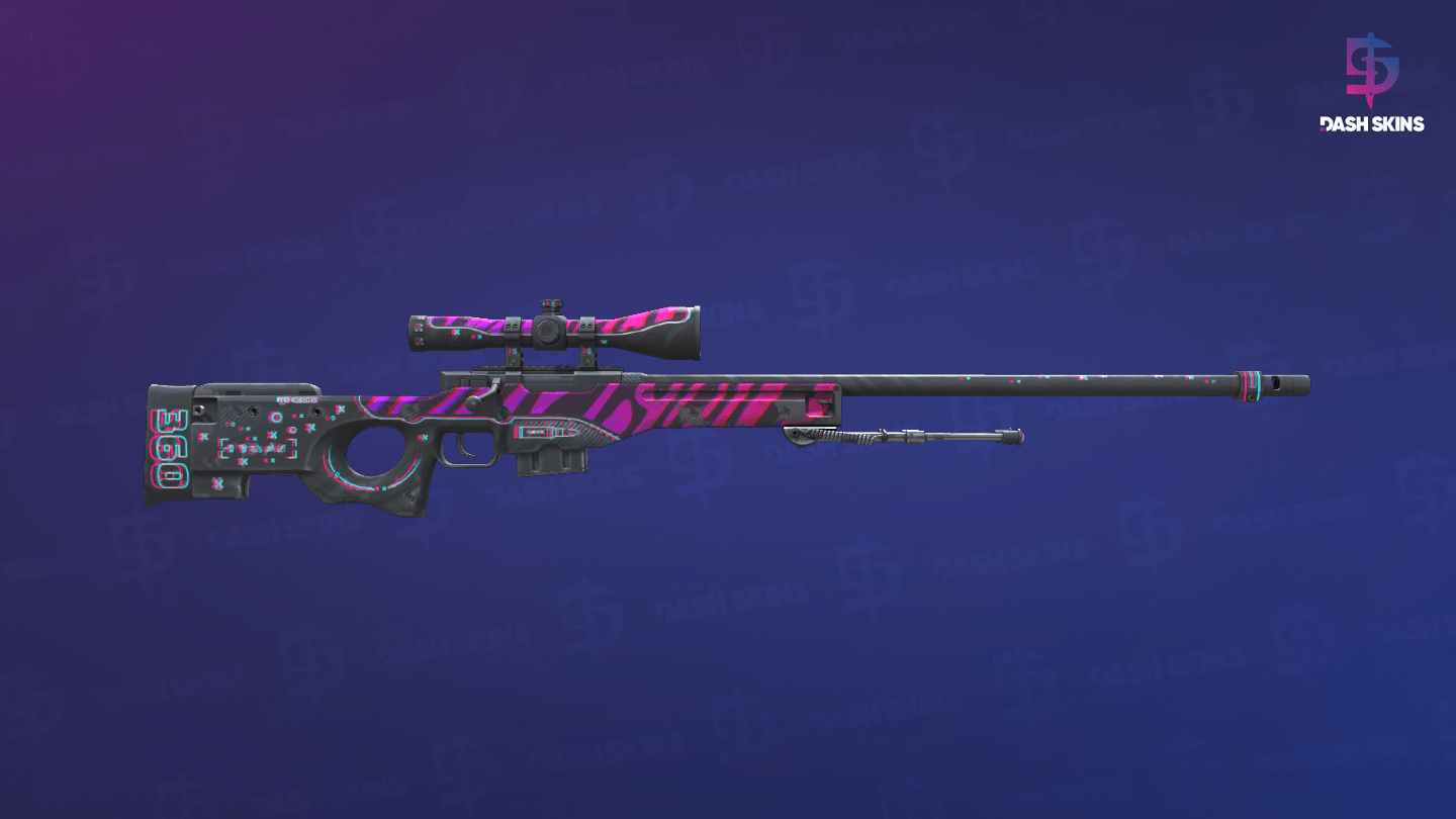 AWP | Chromatic Aberration (Field-Tested) - Backside Screenshot
