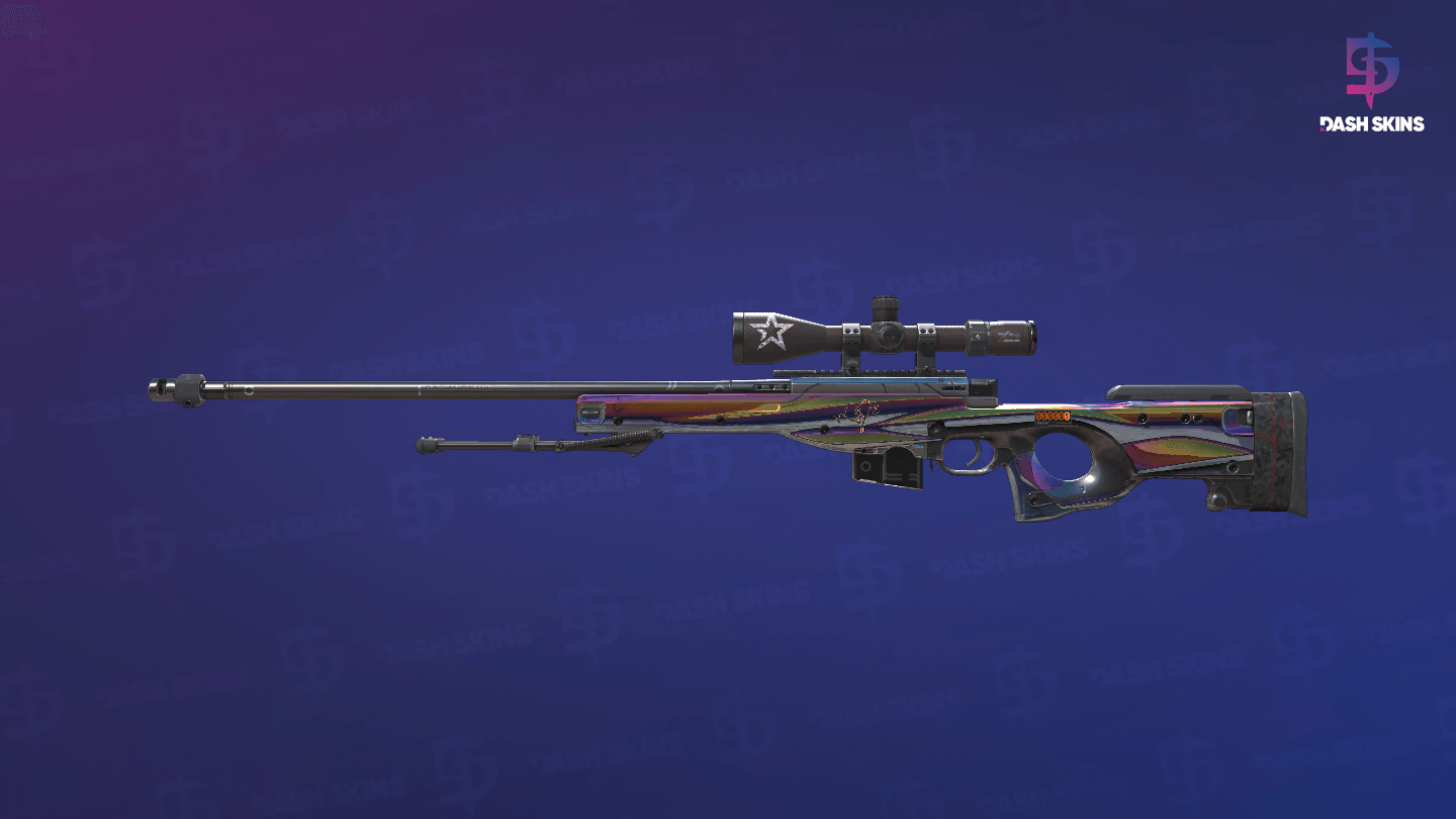 StatTrak™ AWP | Chrome Cannon (Field-Tested) - Frontside Screenshot