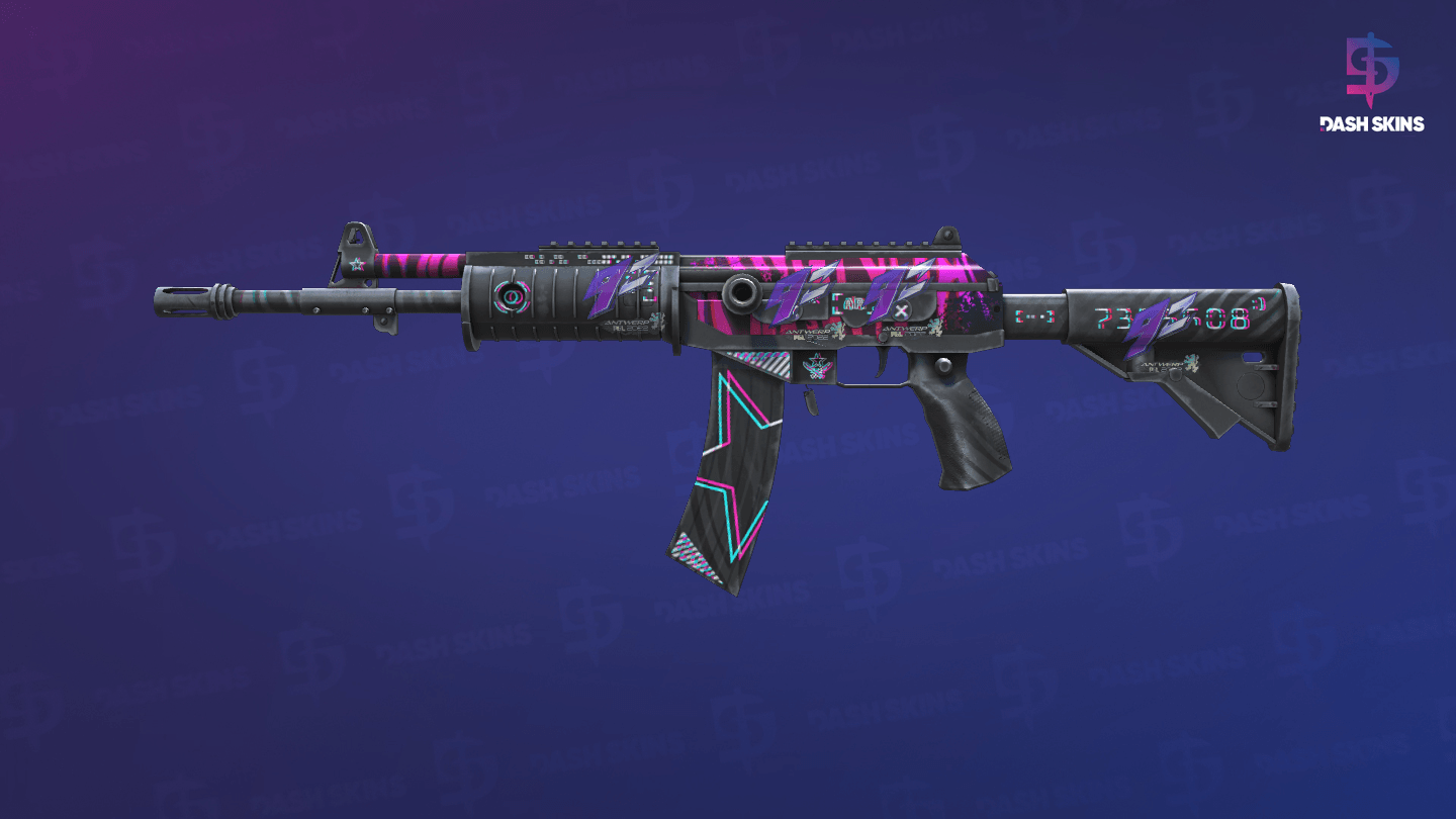 Galil AR | Chromatic Aberration (Field-Tested) - Frontside Screenshot