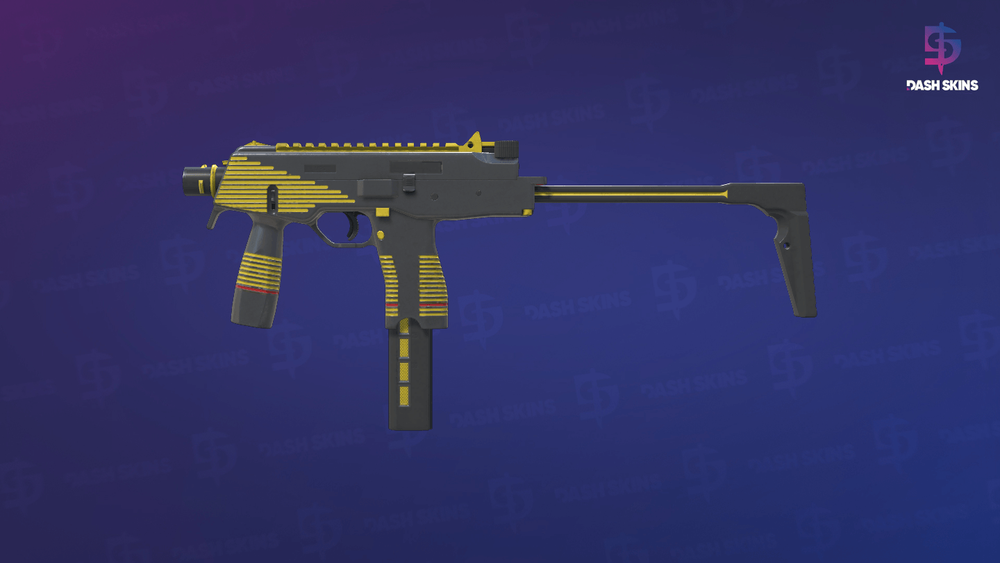 MP9 | Bee-Tron (Minimal Wear) - Frontside Screenshot