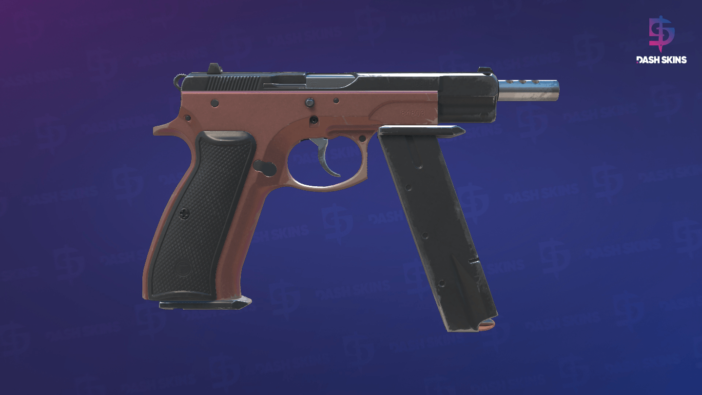 CZ75-Auto | Pink Pearl (Field-Tested) - Backside Screenshot
