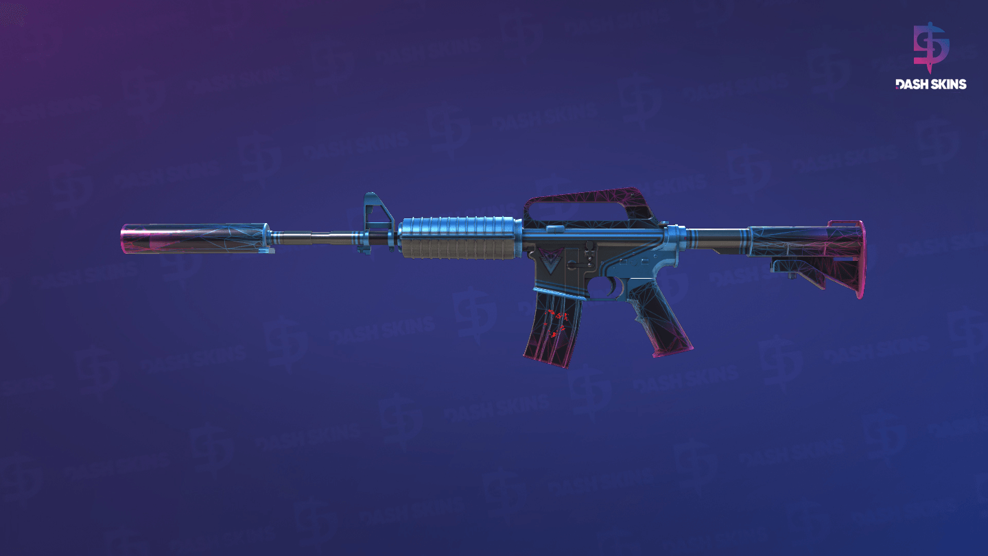 M4A1-S | Decimator (Minimal Wear) - Frontside Screenshot