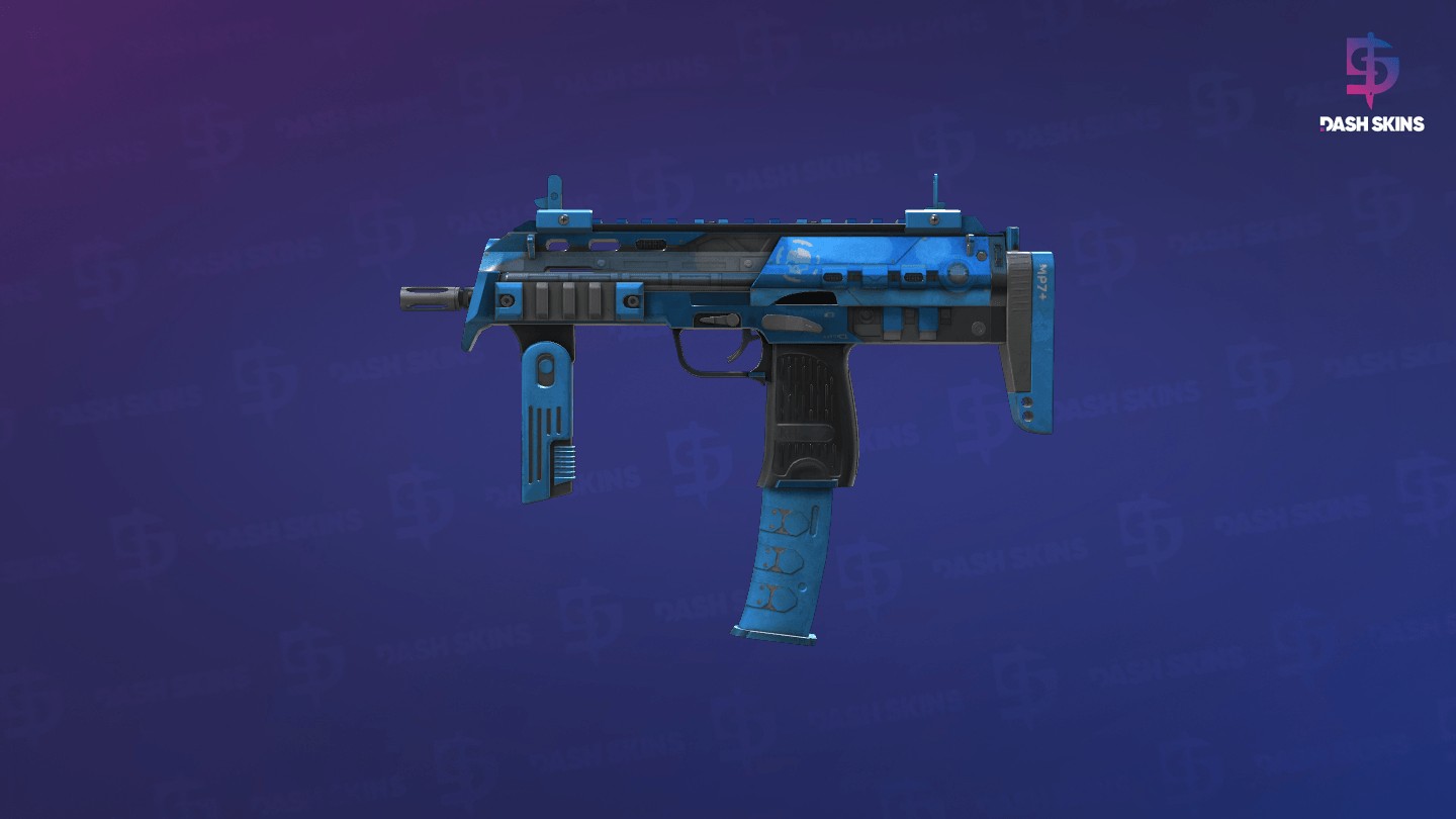 MP7 | Cirrus (Field-Tested) - Frontside Screenshot