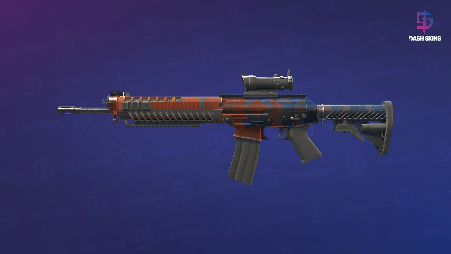 SG 553 | Danger Close (Minimal Wear) - Frontside Screenshot