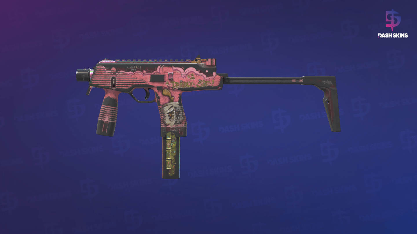 MP9 | Latte Rush (Battle-Scarred) - Frontside Screenshot