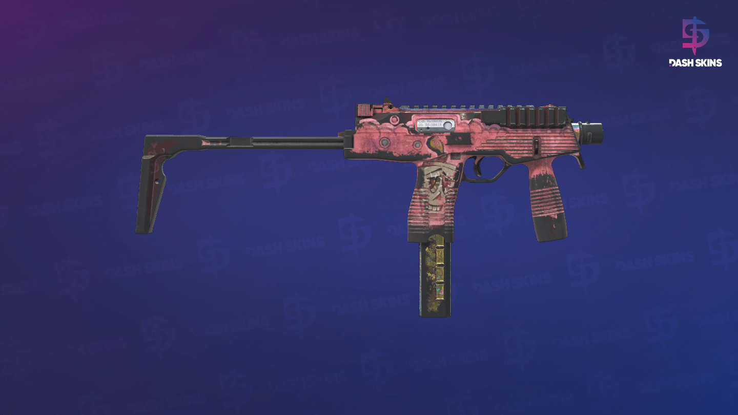 MP9 | Latte Rush (Battle-Scarred) - Backside Screenshot