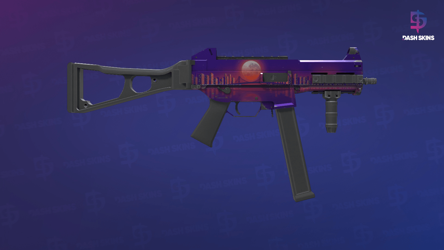 UMP-45 | Moonrise (Minimal Wear) - Backside Screenshot