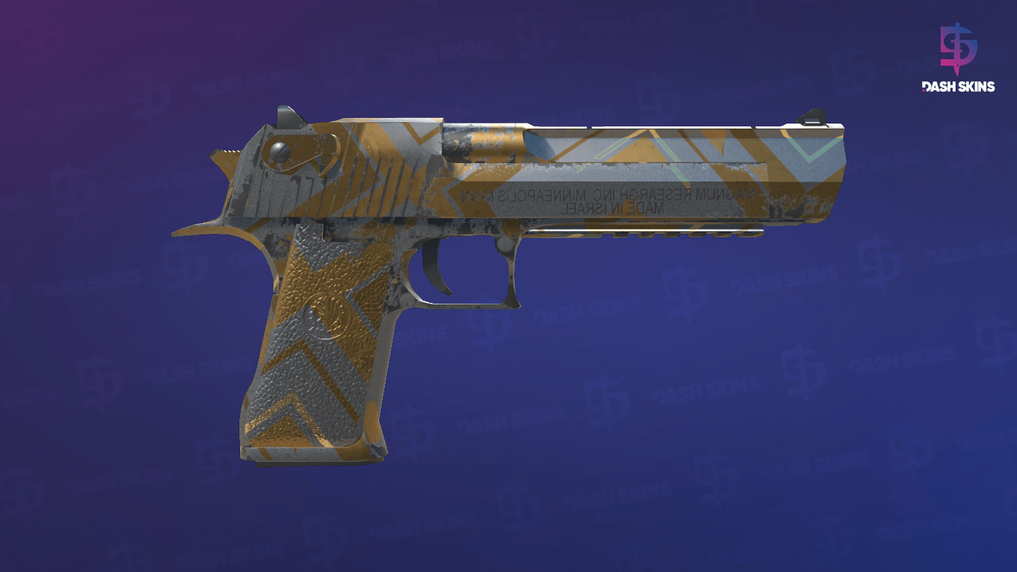 Desert Eagle | Bronze Deco (Field-Tested) - Backside Screenshot