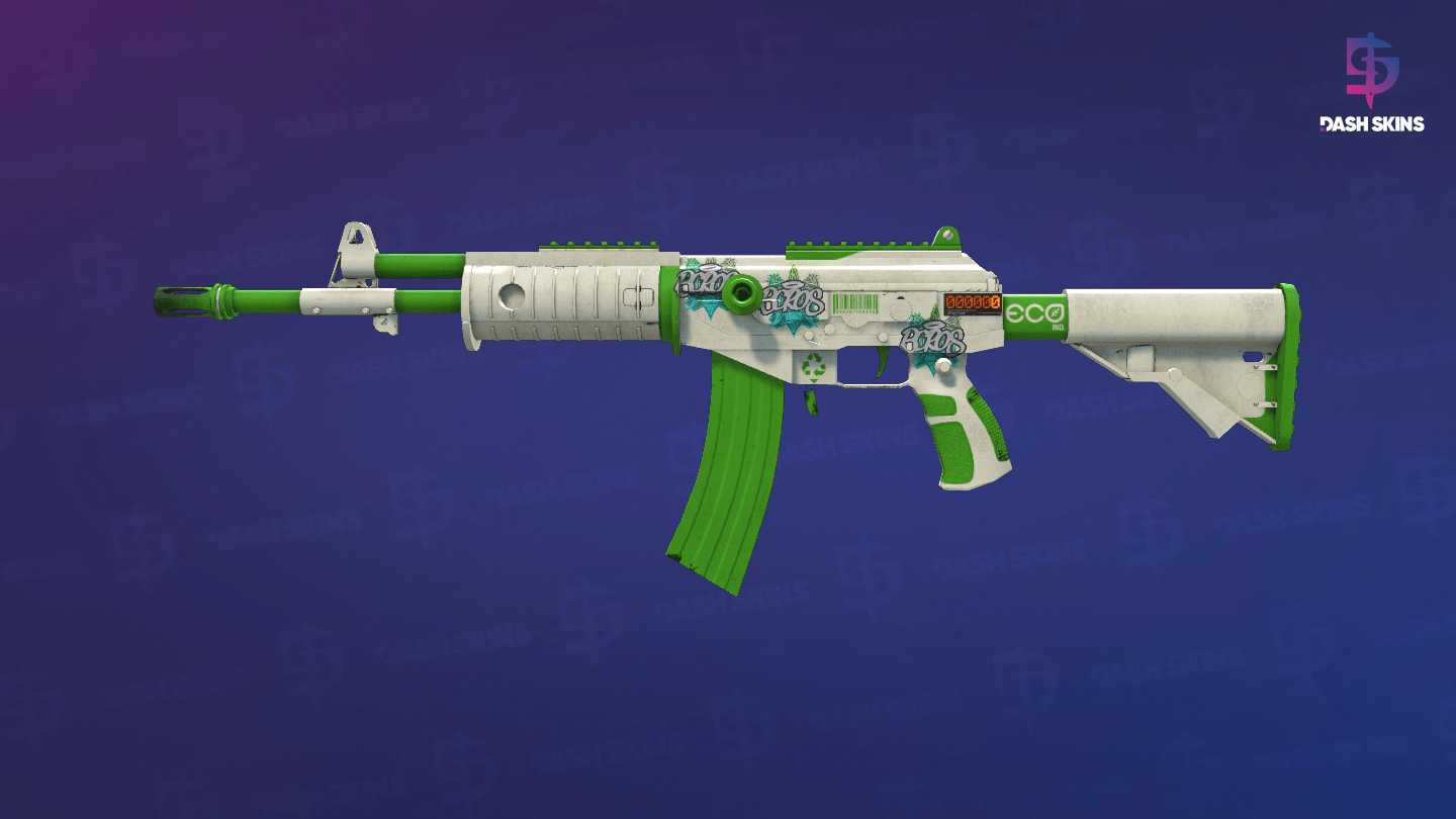 StatTrak™ Galil AR | Eco (Field-Tested) - Frontside Screenshot