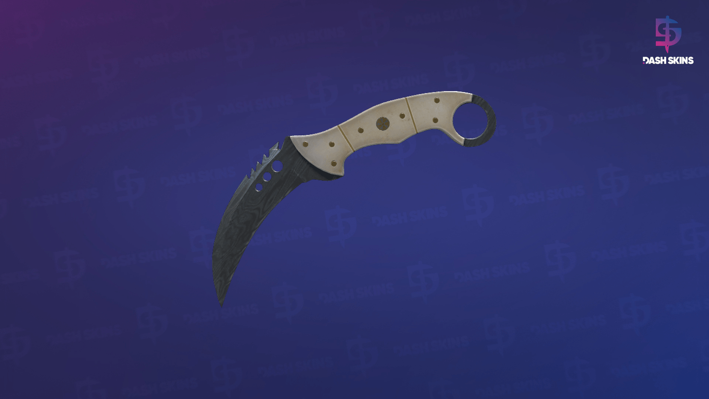 ★ Talon Knife | Damascus Steel (Battle-Scarred) - Frontside Screenshot