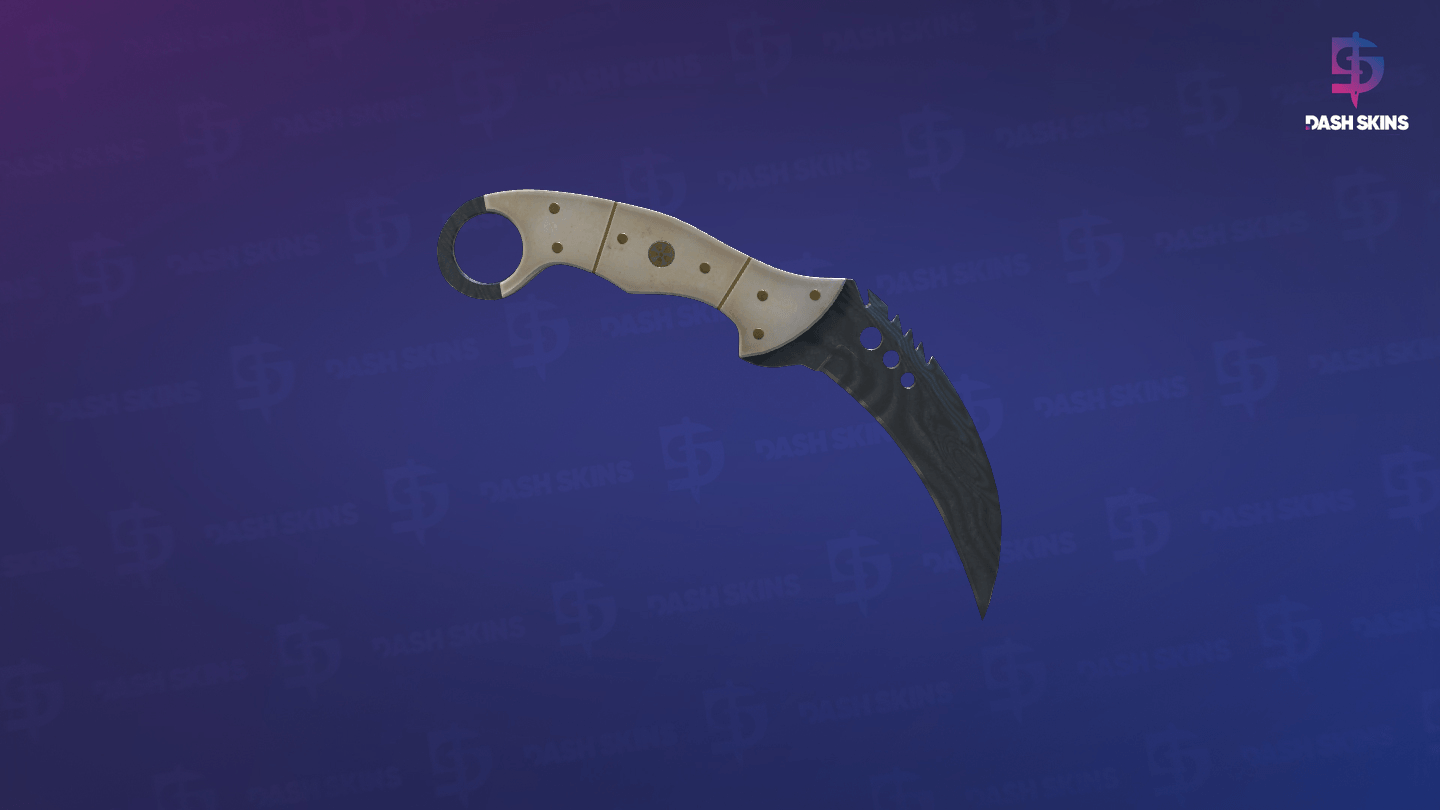 ★ Talon Knife | Damascus Steel (Battle-Scarred) - Backside Screenshot