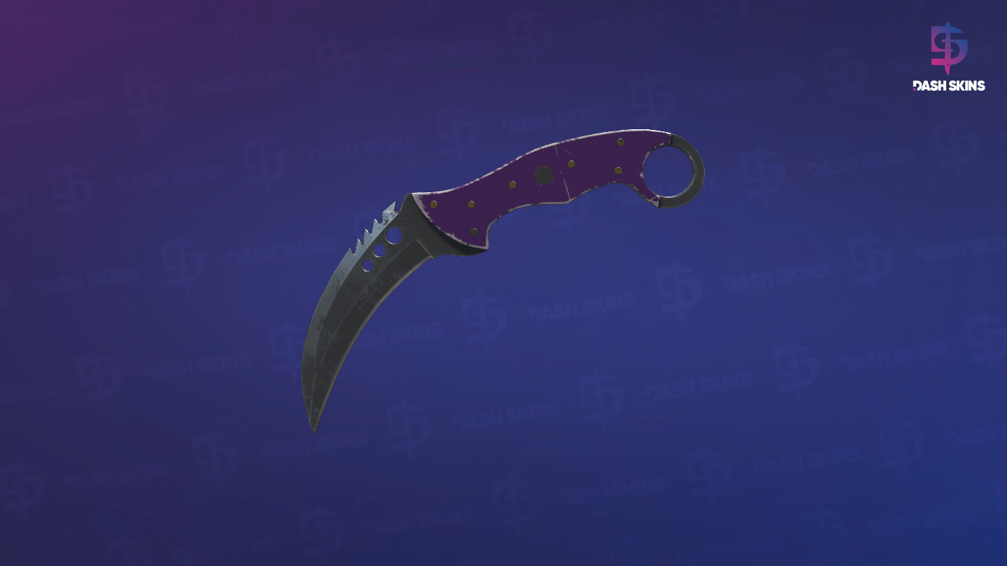 ★ Talon Knife | Ultraviolet (Battle-Scarred) - Frontside Screenshot