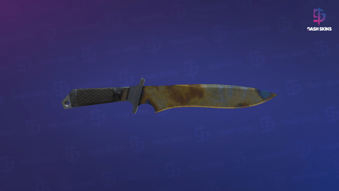 ★ Classic Knife | Case Hardened (Well-Worn) - Frontside Screenshot